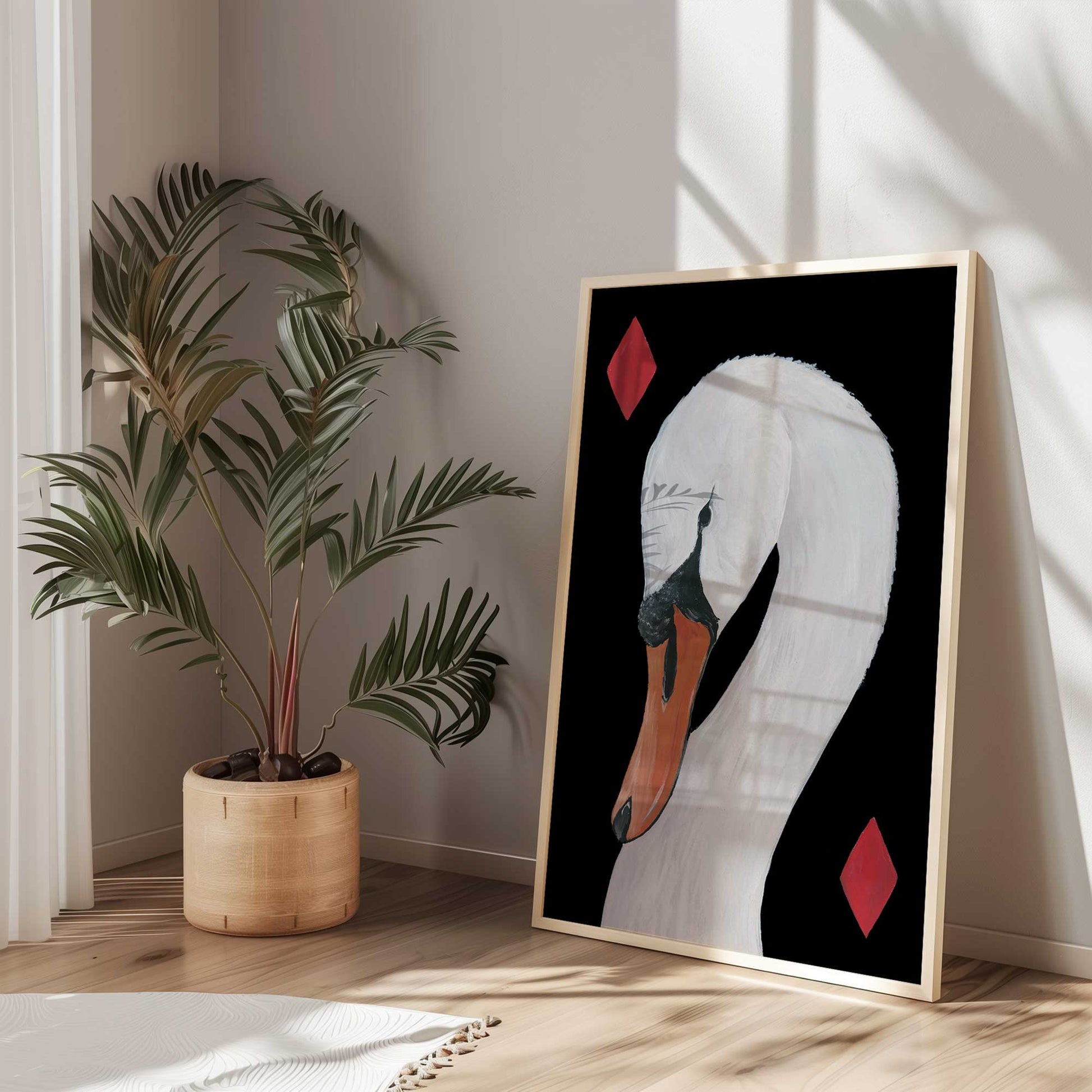 Picture of art in a room