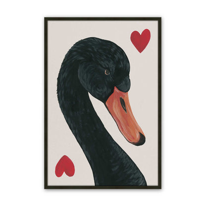 [Color:Satin Black], Picture of art in a Satin Black frame