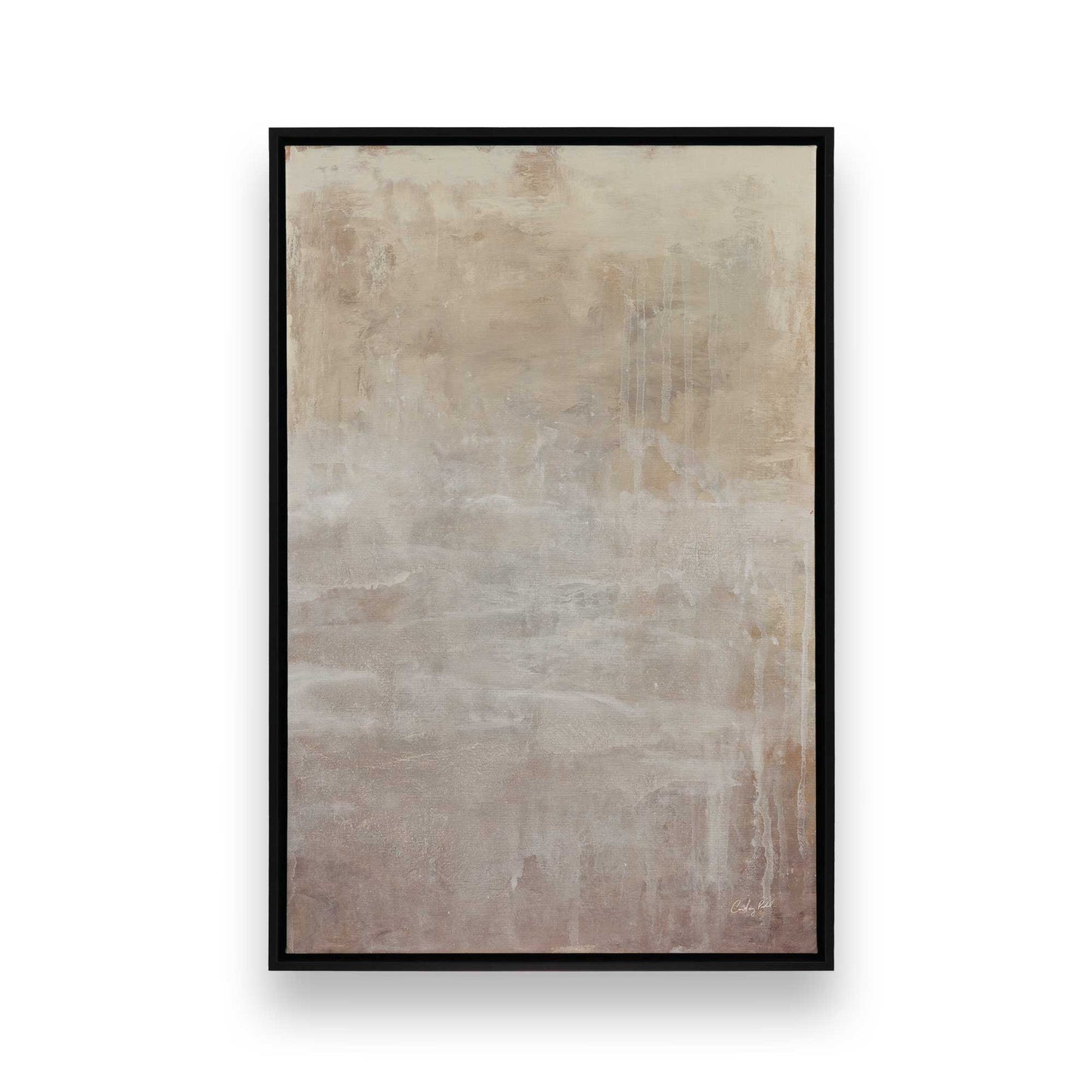 [Color:Satin Black], Picture of art in a Satin Black frame
