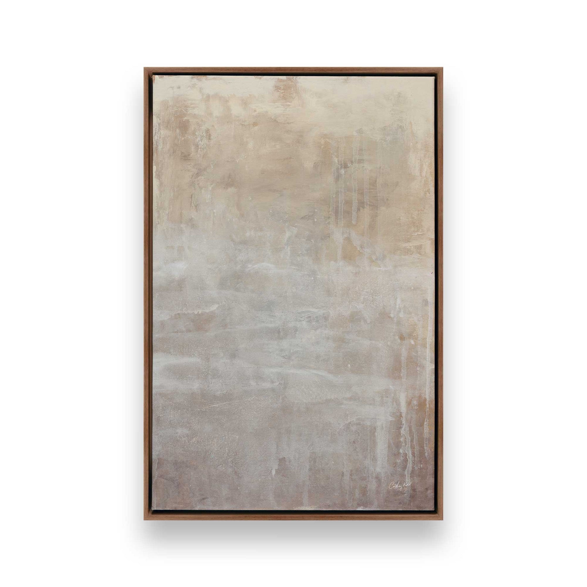 [Color:Walnut], Picture of art in a Walnut frame