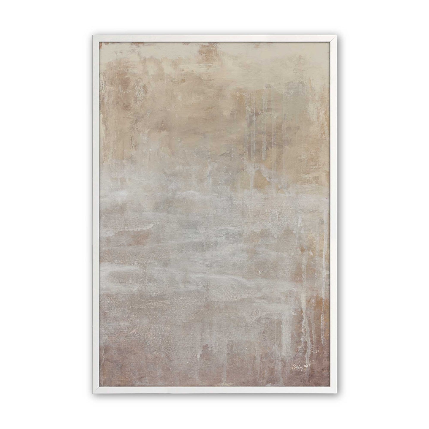 [Color:Opaque White], Picture of art in a Opaque White frame