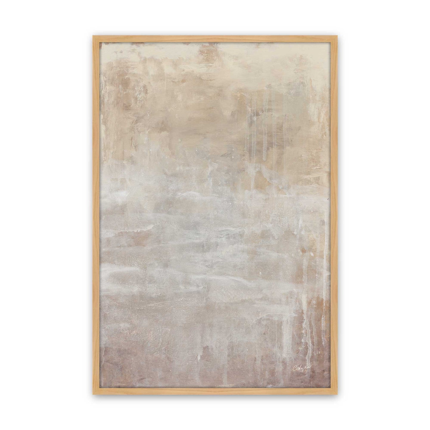 [Color:American Maple], Picture of art in a American Maple frame