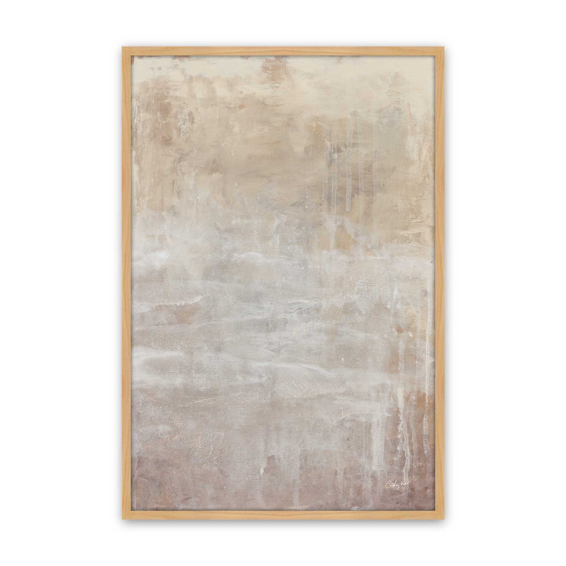 [Color:American Maple], Picture of art in a American Maple frame