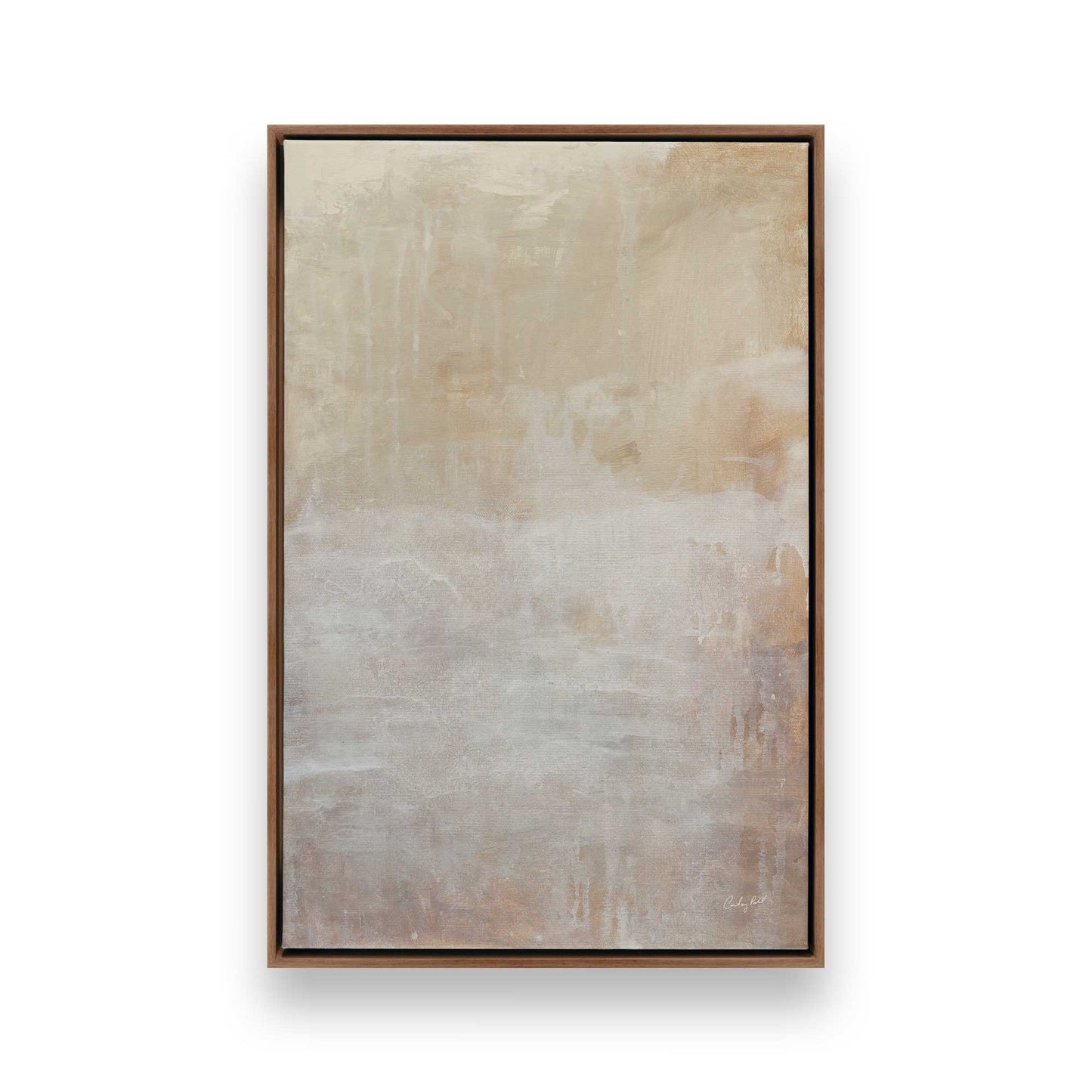[Color:Walnut], Picture of art in a Walnut frame