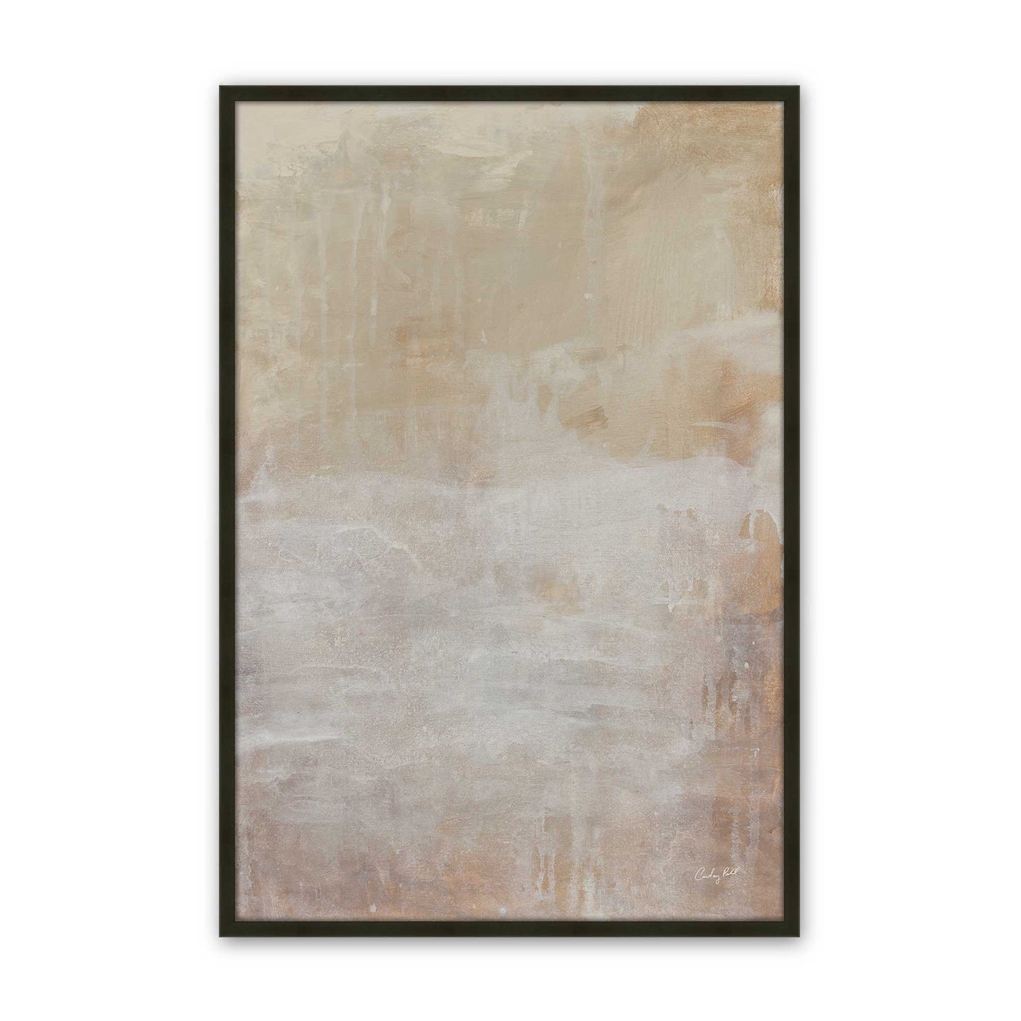 [Color:Satin Black], Picture of art in a Satin Black frame
