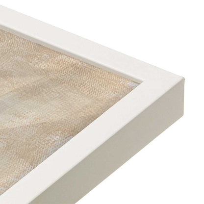 [Color:Opaque White], Picture of art in a Opaque White frame at an angle