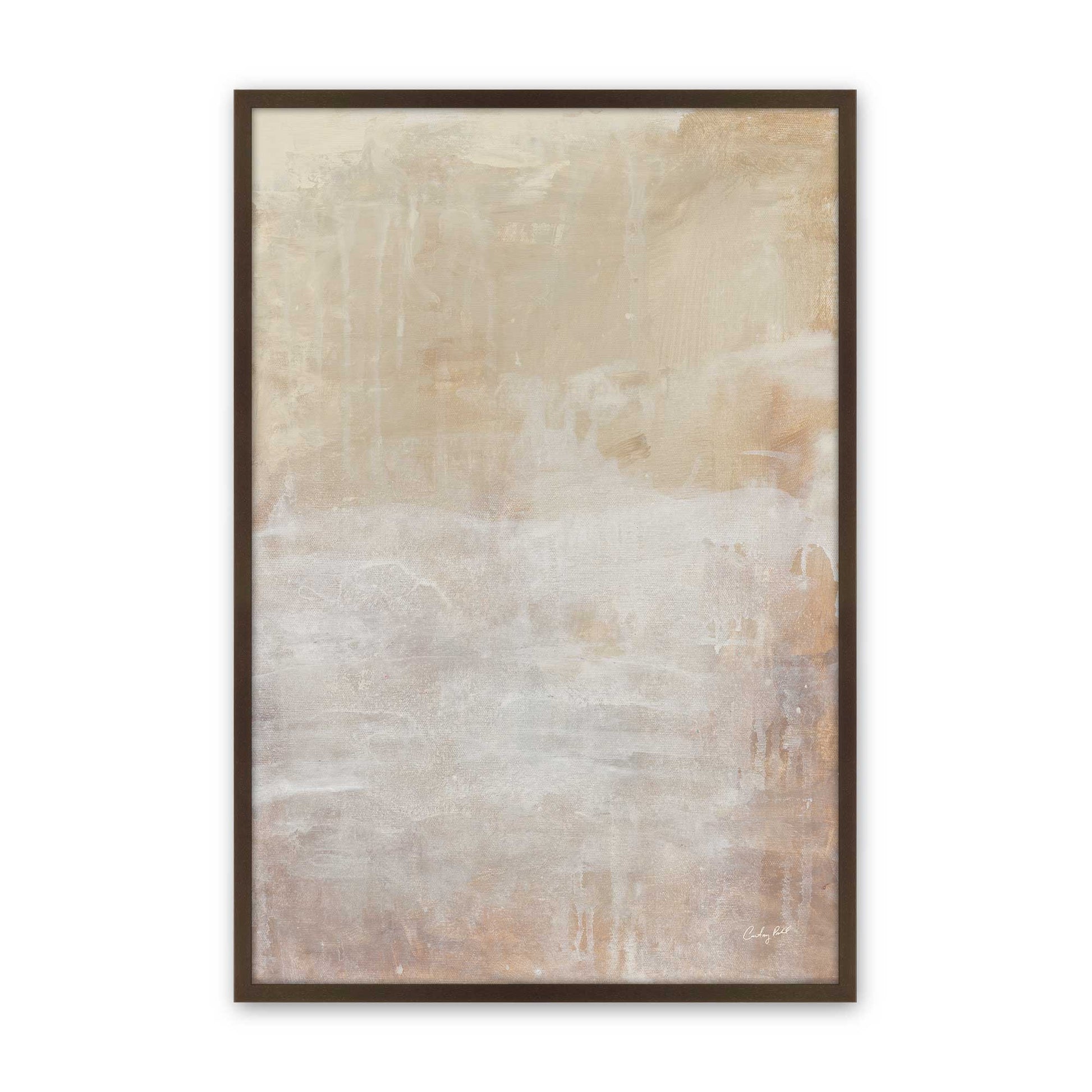 [Color:Brown], Picture of art in a Brown frame