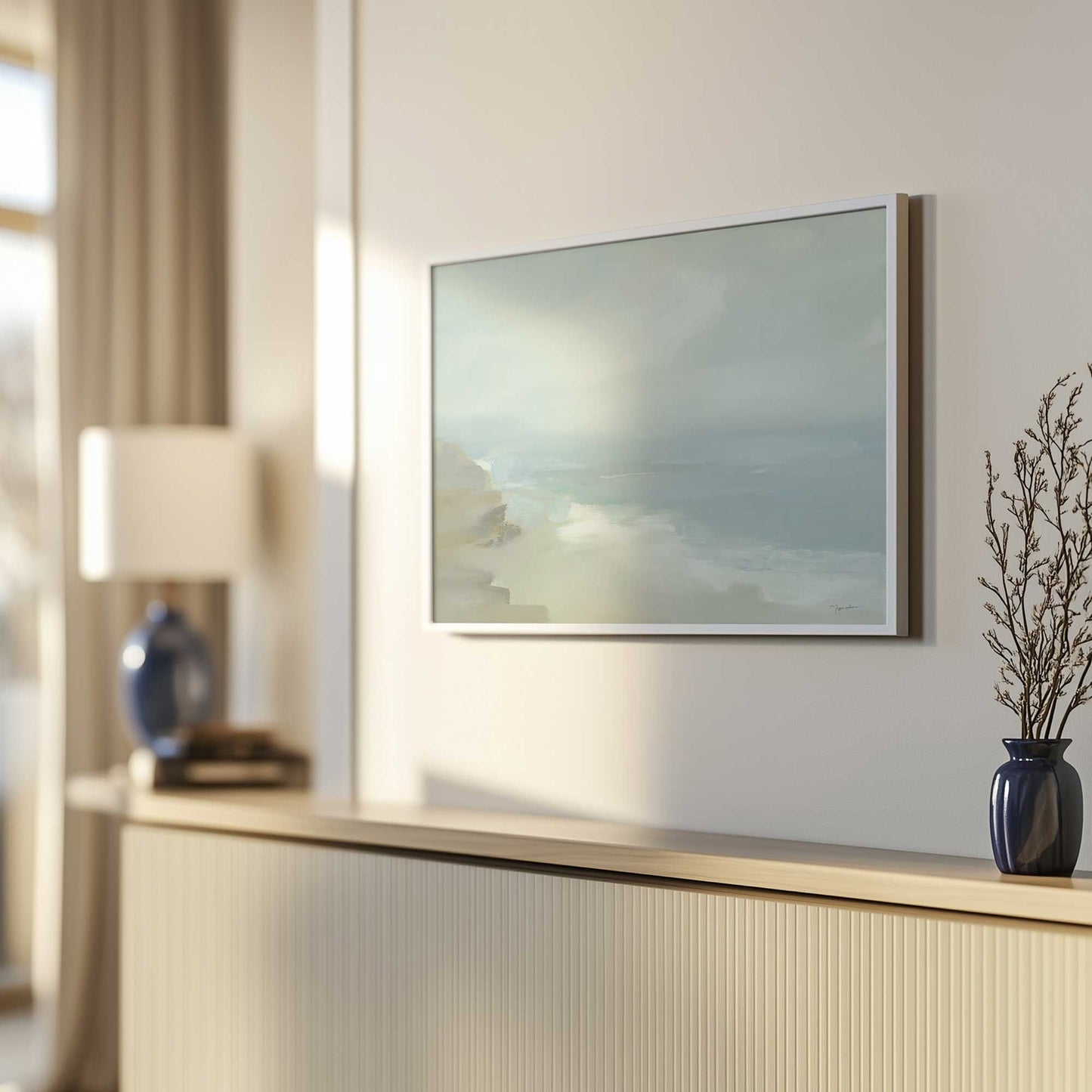Picture of art in a room