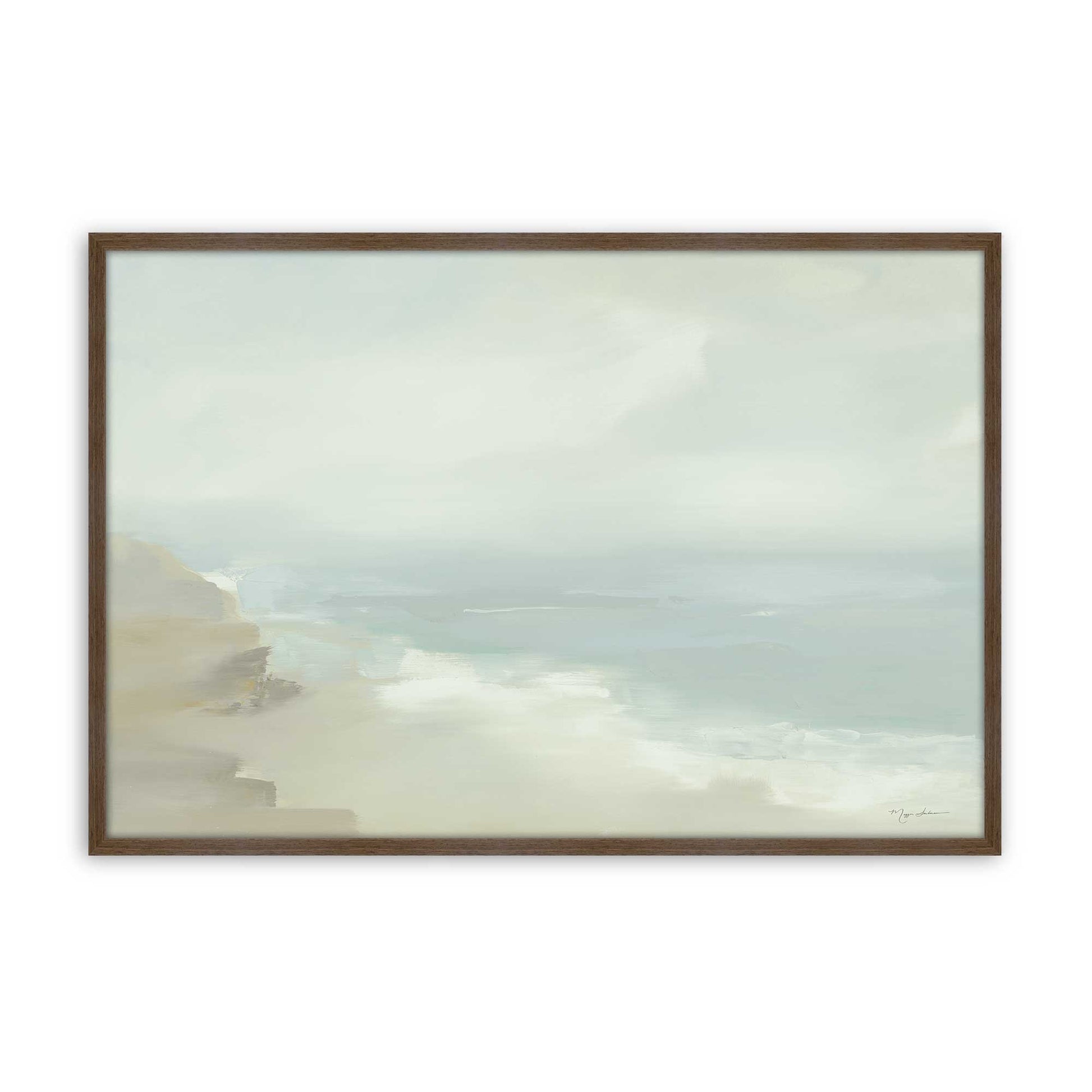 [Color:Walnut], Picture of art in a Walnut frame