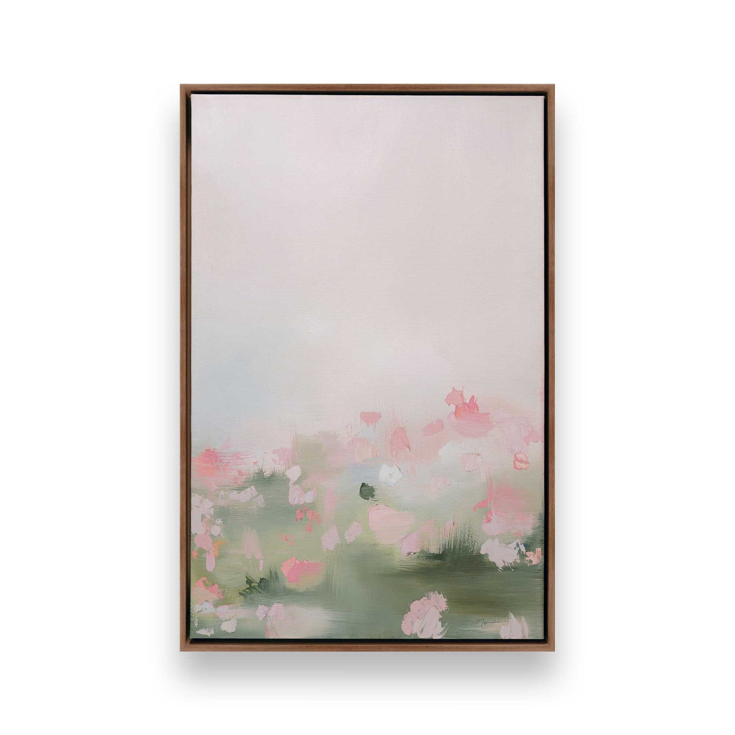 [Color:Walnut], Picture of art in a Walnut frame