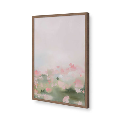 [Color:Walnut], Picture of art in a Walnut frame of the corner