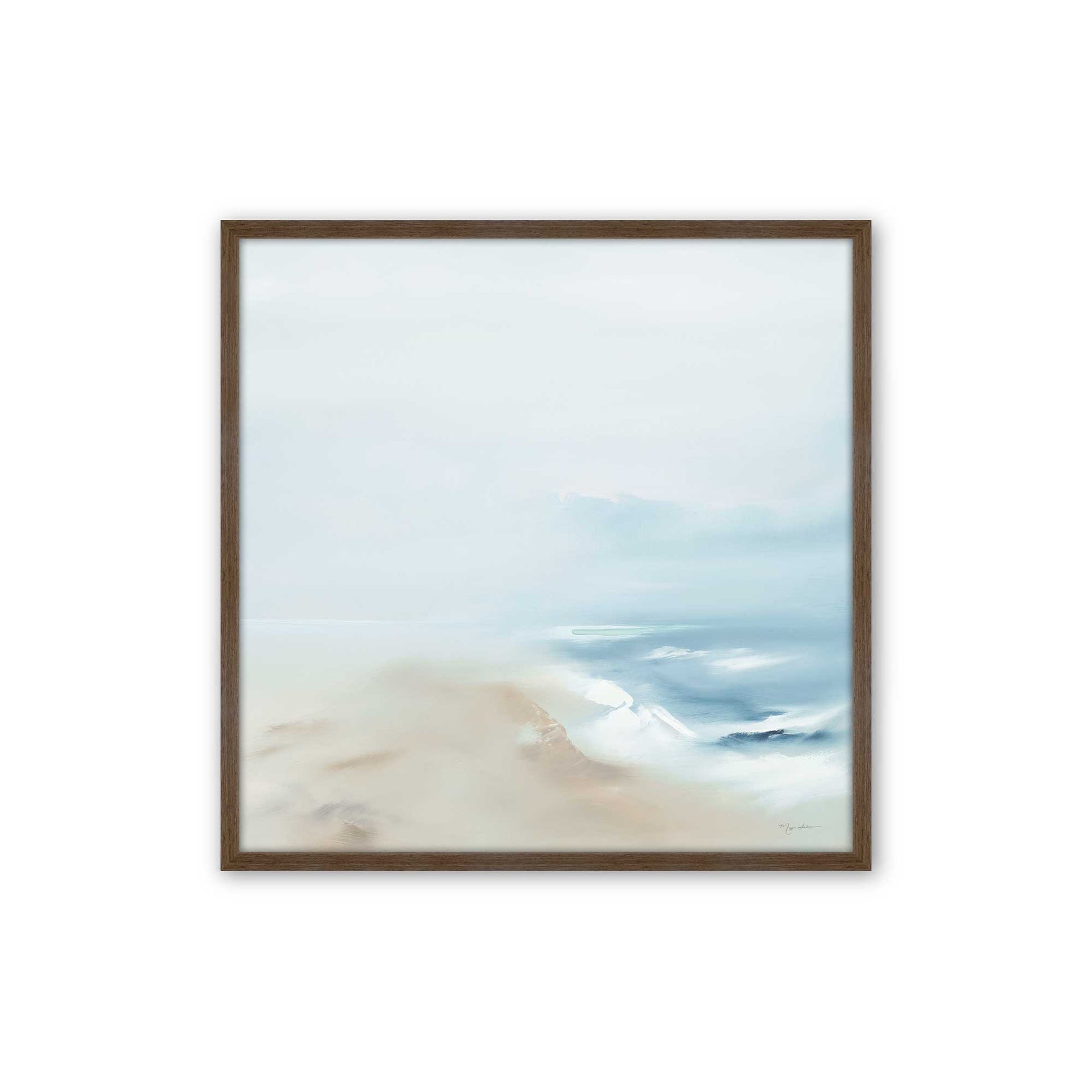 [Color:Walnut], Picture of art in a Walnut frame