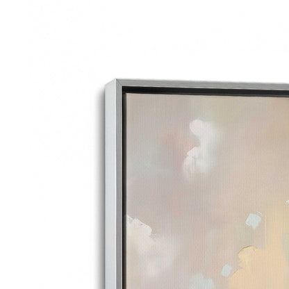 [Color:Polished Chrome], Picture of art in a Polished Chrome frame at an angle