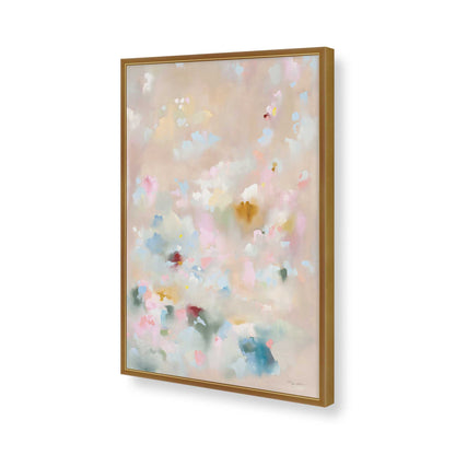[Color:Polished Gold], Picture of art in a Polished Gold frame of the corner