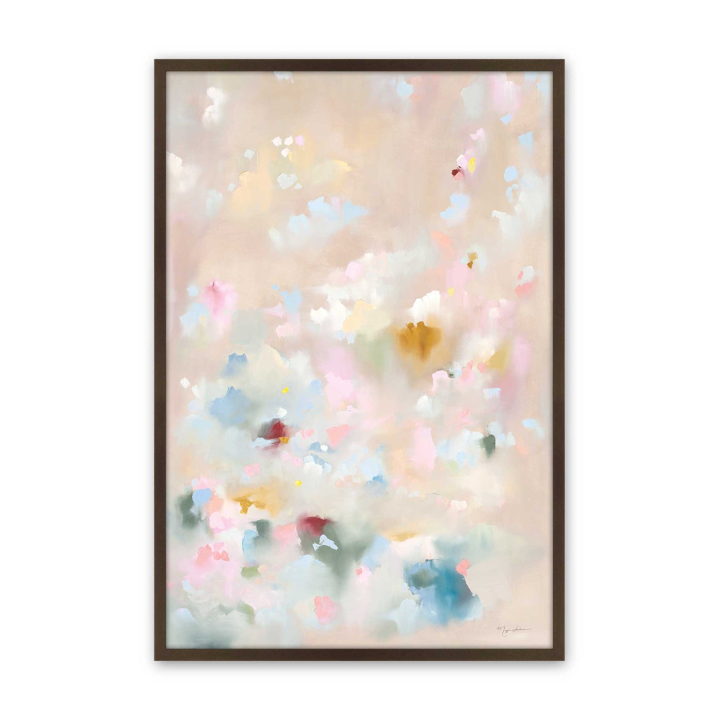 [Color:Belvinder Brown], Picture of art in a Belvinder Brown frame