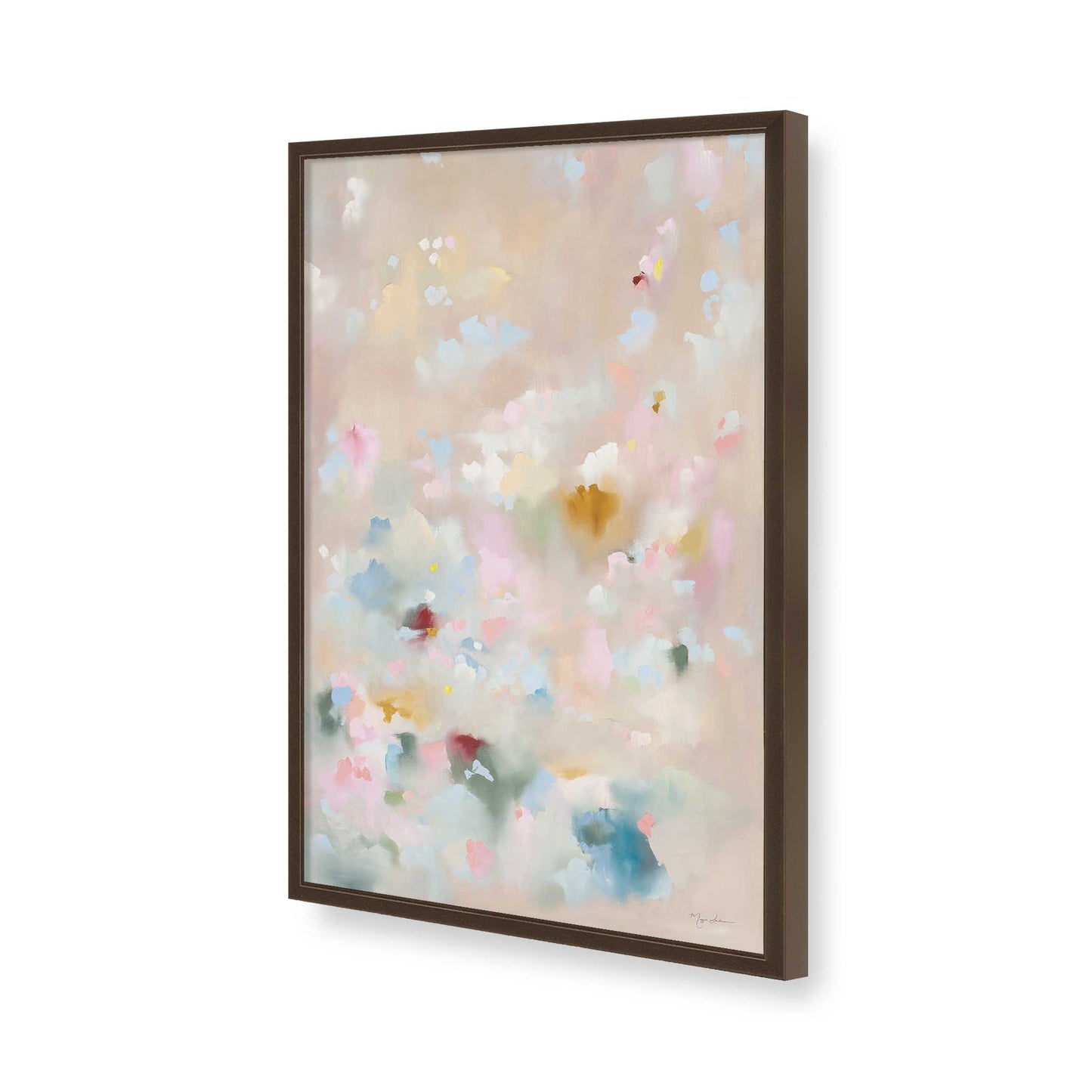 [Color:Belvinder Brown], Picture of art in a Belvinder Brown frame of the corner