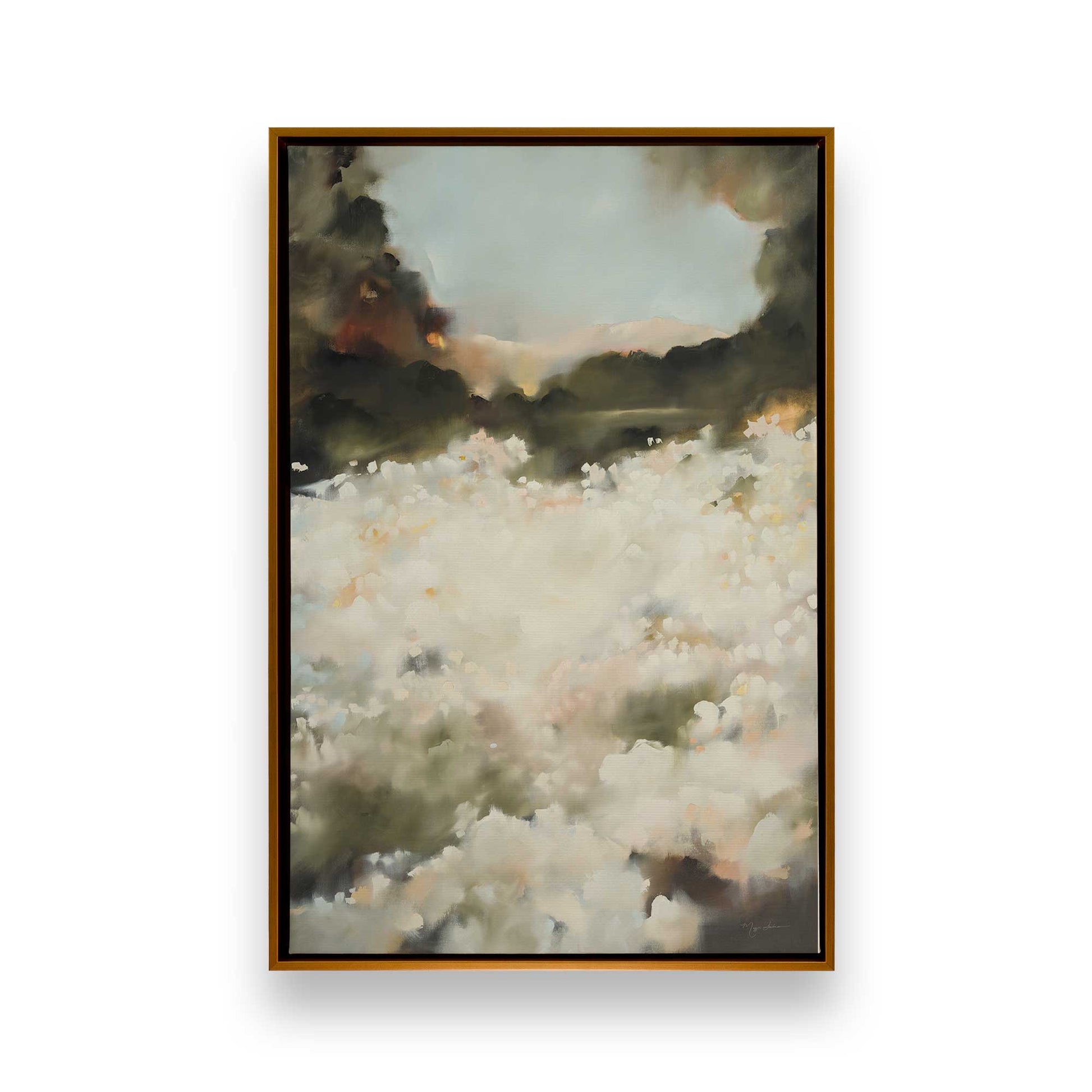 [Color:Polished Gold], Picture of art in a Polished Gold frame