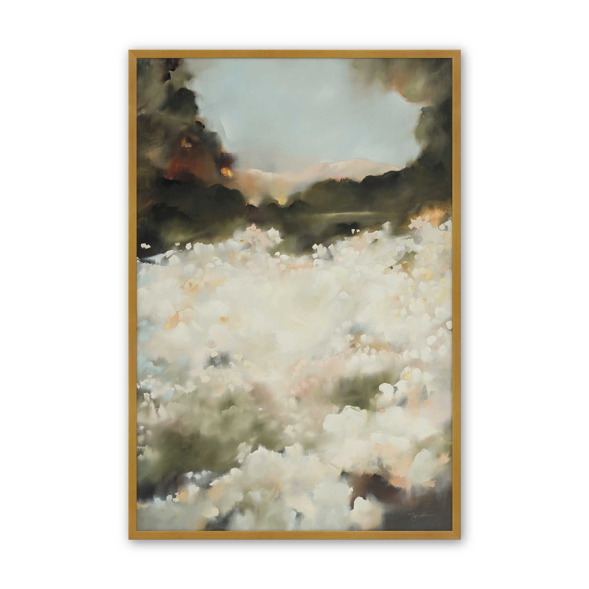 [Color:Polished Gold], Picture of art in a Polished Gold frame