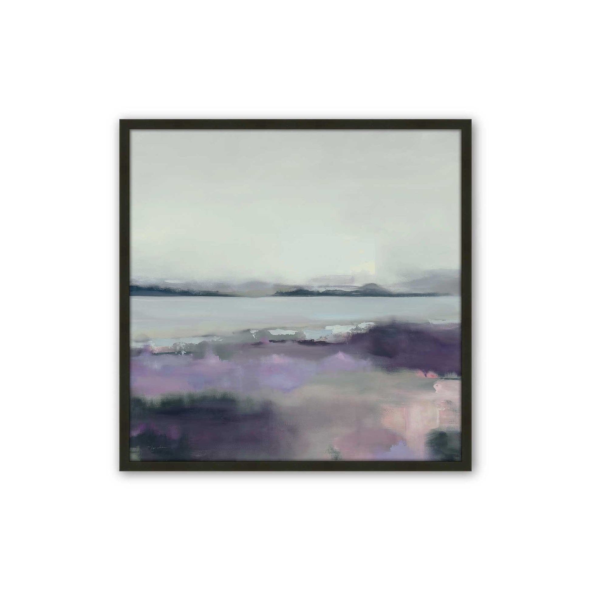 [Color:Satin Black], Picture of art in a Satin Black frame