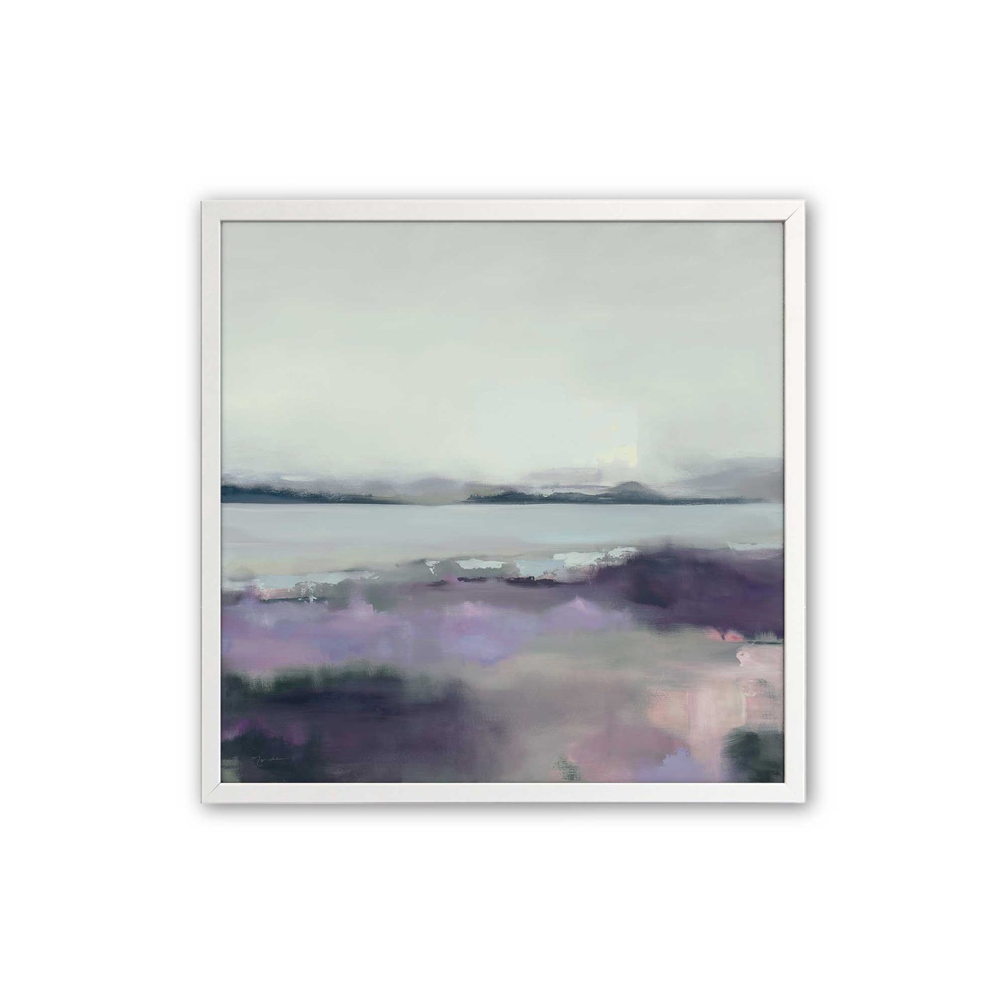 [Color:Opaque White], Picture of art in a Opaque White frame