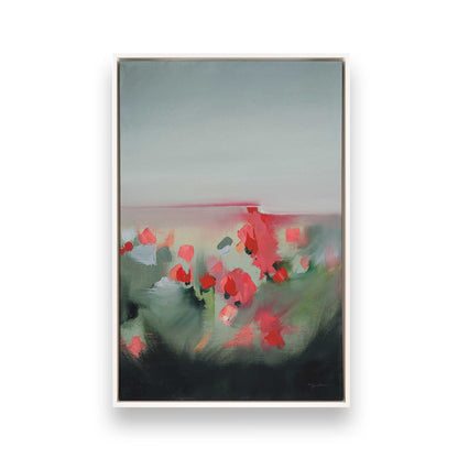 [Color:Opaque White], Picture of art in a White frame