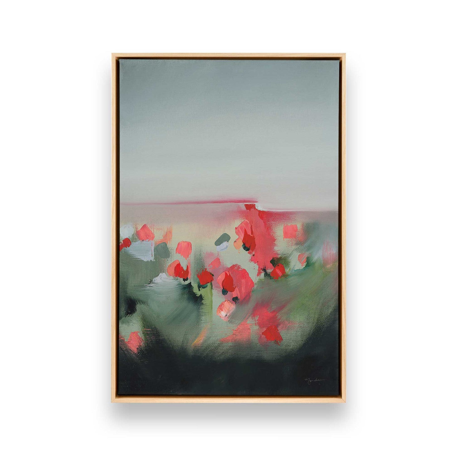 [Color:American Maple], Picture of art in a American Maple frame