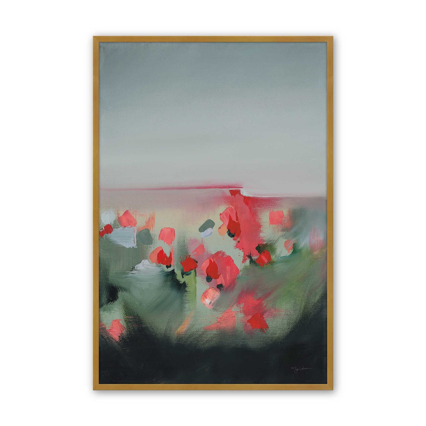 [Color:Polished Gold], Picture of art in a Polished Gold frame