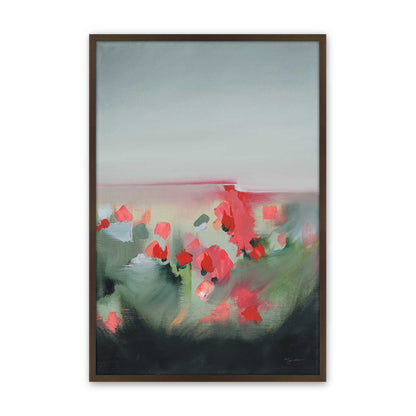 [Color:Brown], Picture of art in a Brown frame