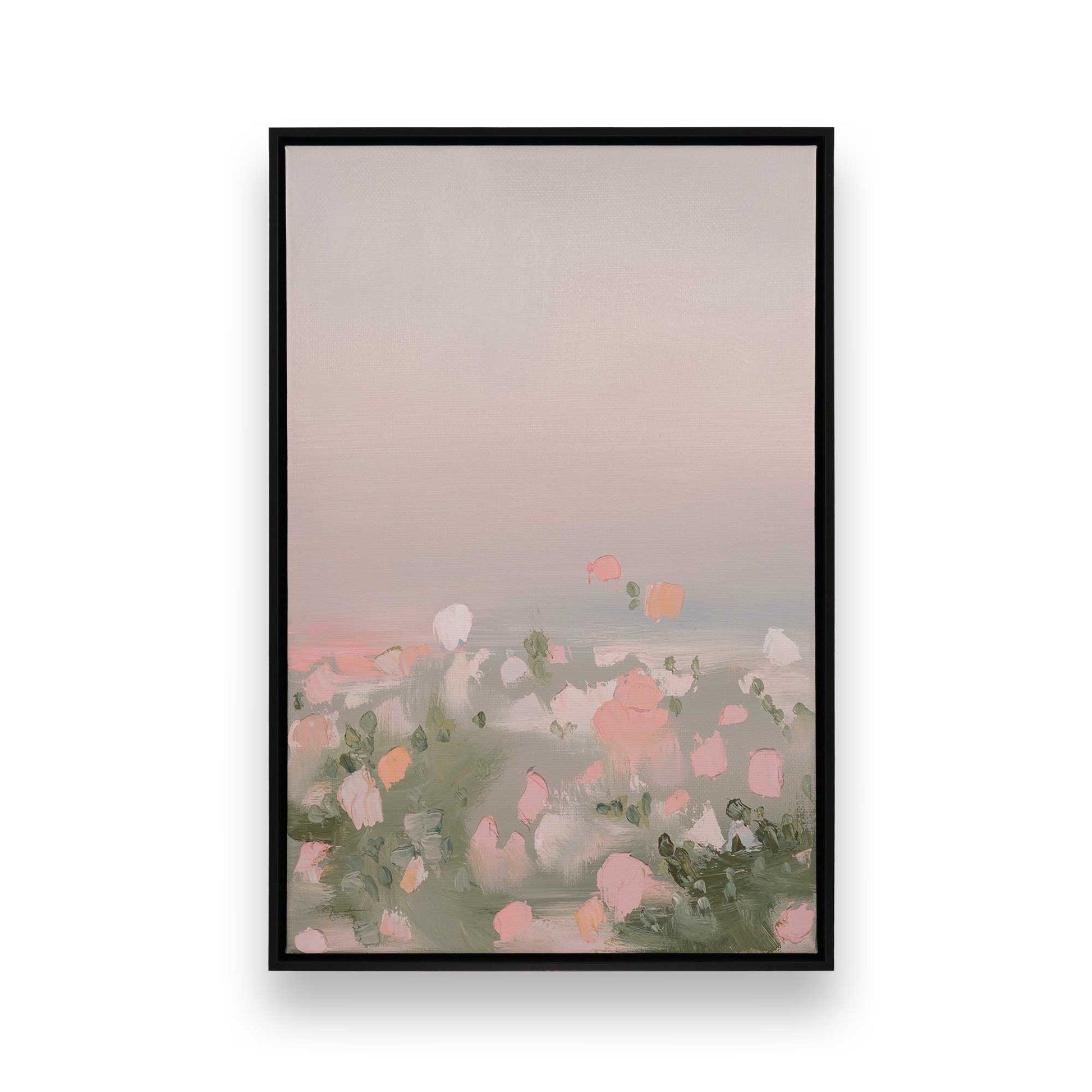 [Color:Satin Black], Picture of art in a Satin Black frame