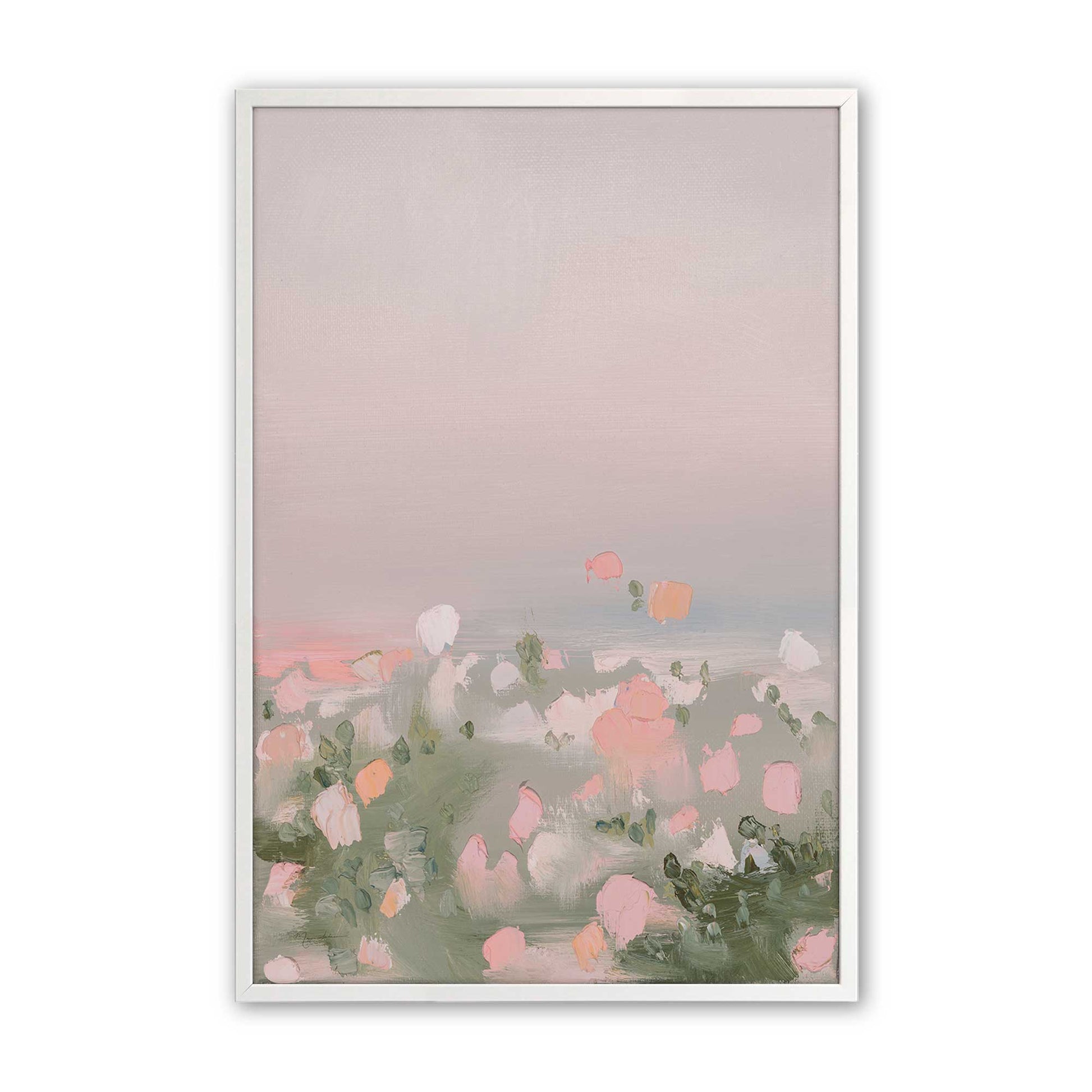 [Color:Opaque White], Picture of art in a Opaque White frame