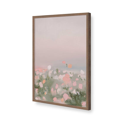 [Color:Walnut], Picture of art in a Walnut frame of the corner