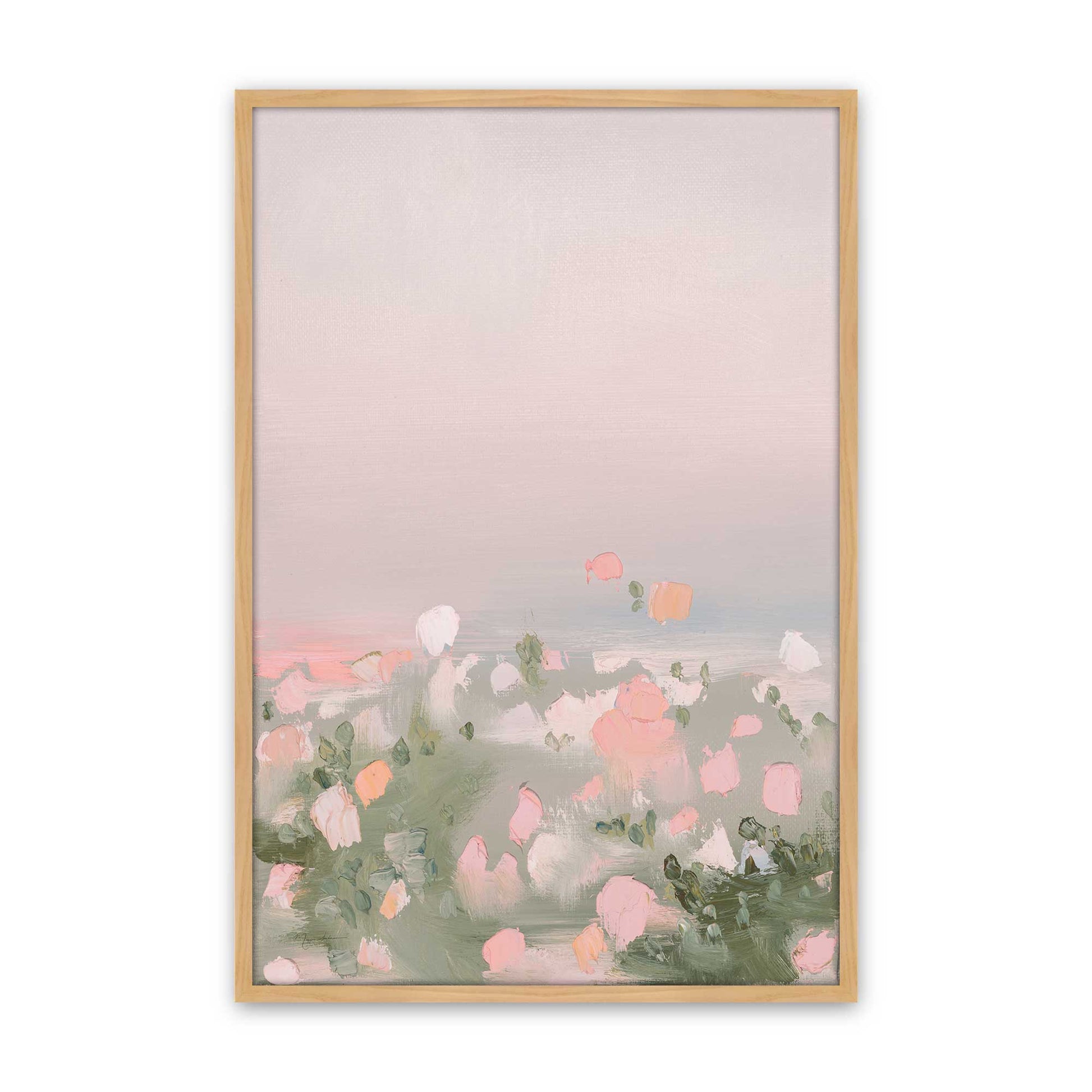 [Color:American Maple], Picture of art in a American Maple frame