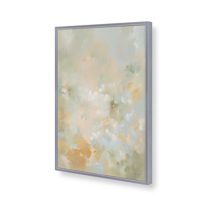 [Color:Polished Chrome], Picture of art in a Polished Chrome frame of the corner