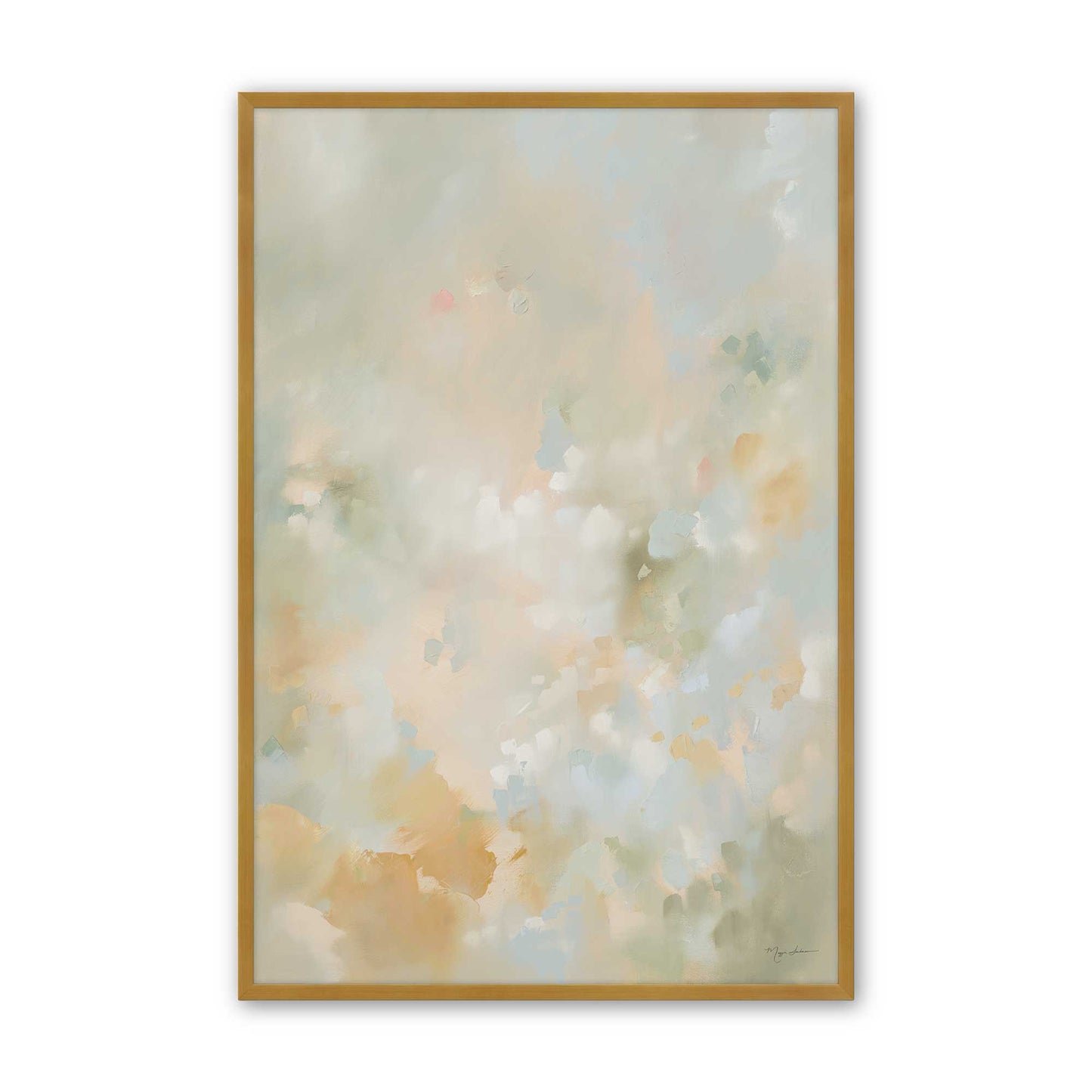 [Color:Polished Gold], Picture of art in a Polished Gold frame