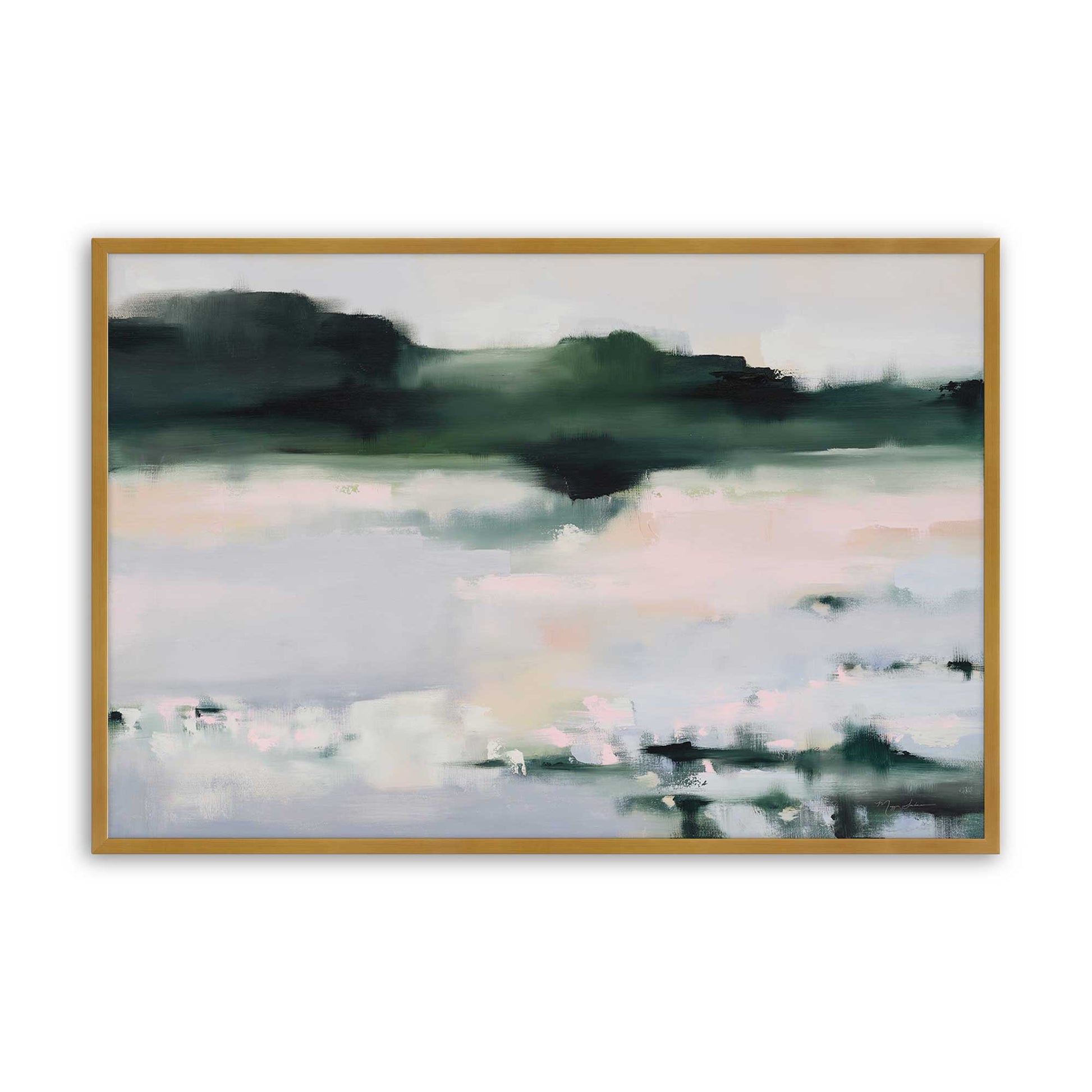 [Color:Polished Gold], Picture of art in a Polished Gold frame