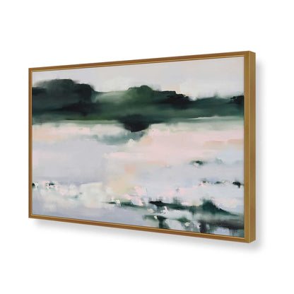 [Color:Polished Gold], Picture of art in a Polished Gold frame of the corner