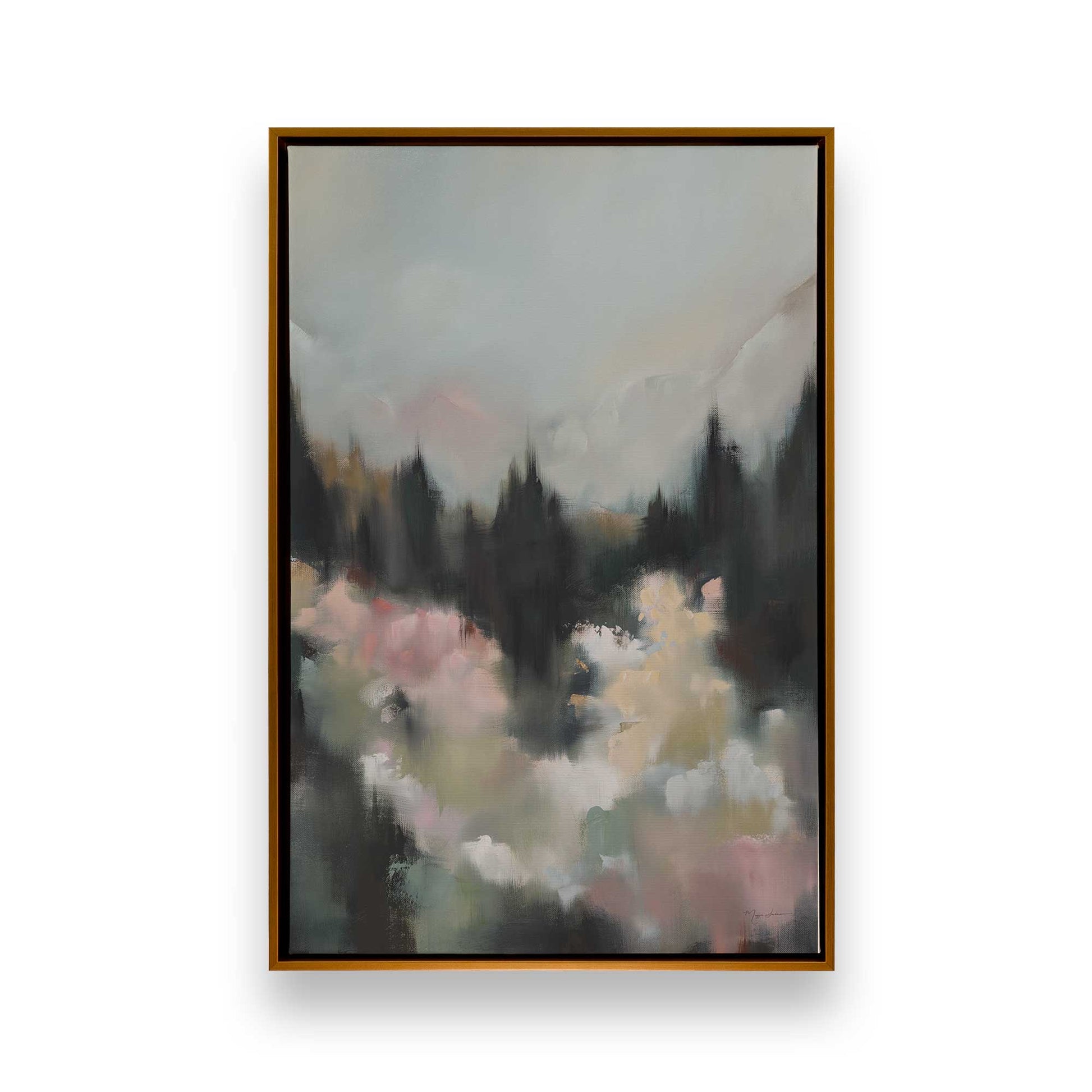 [Color:Polished Gold], Picture of art in a Polished Gold frame