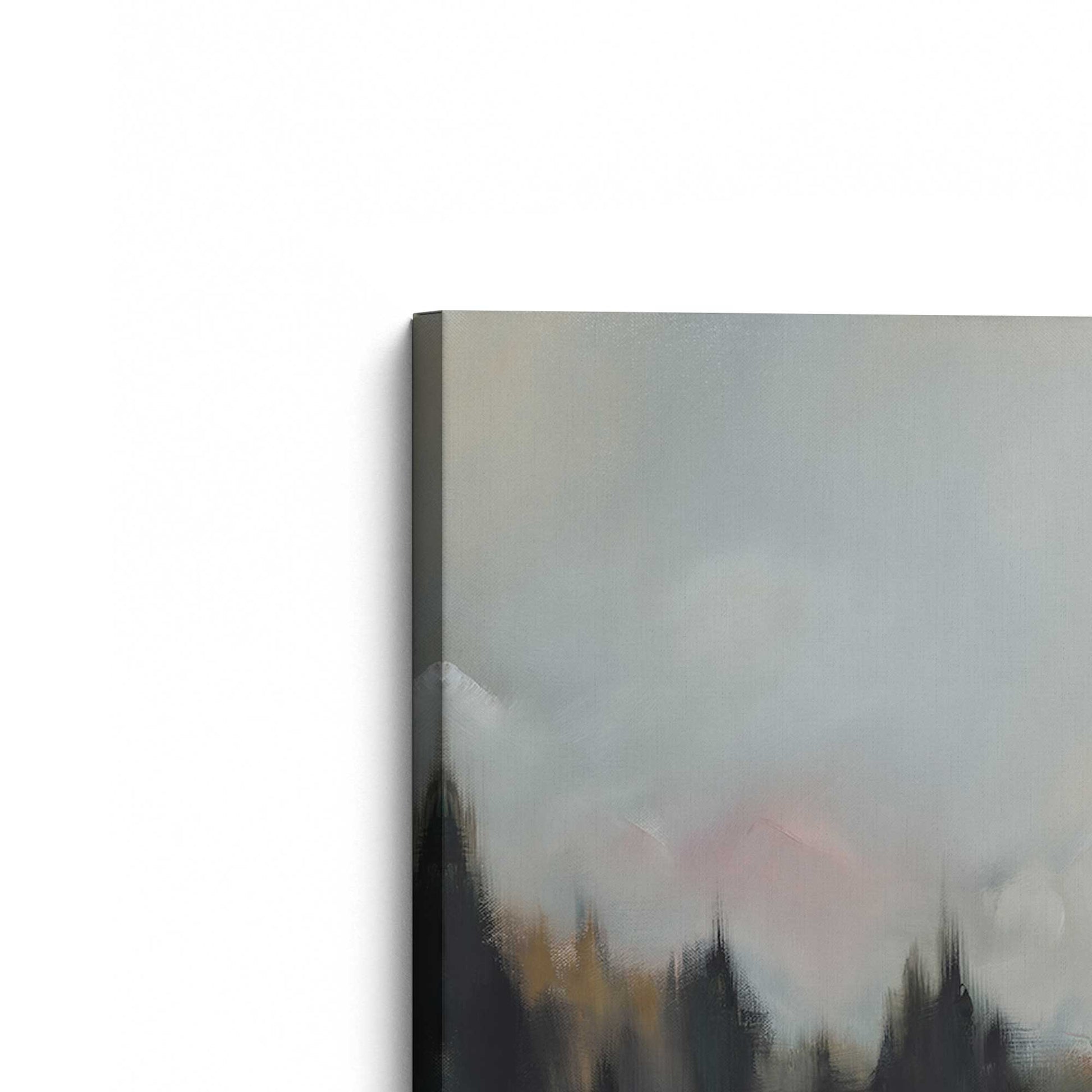 [Color:Stretched Canvas], Picture of the corner of the art