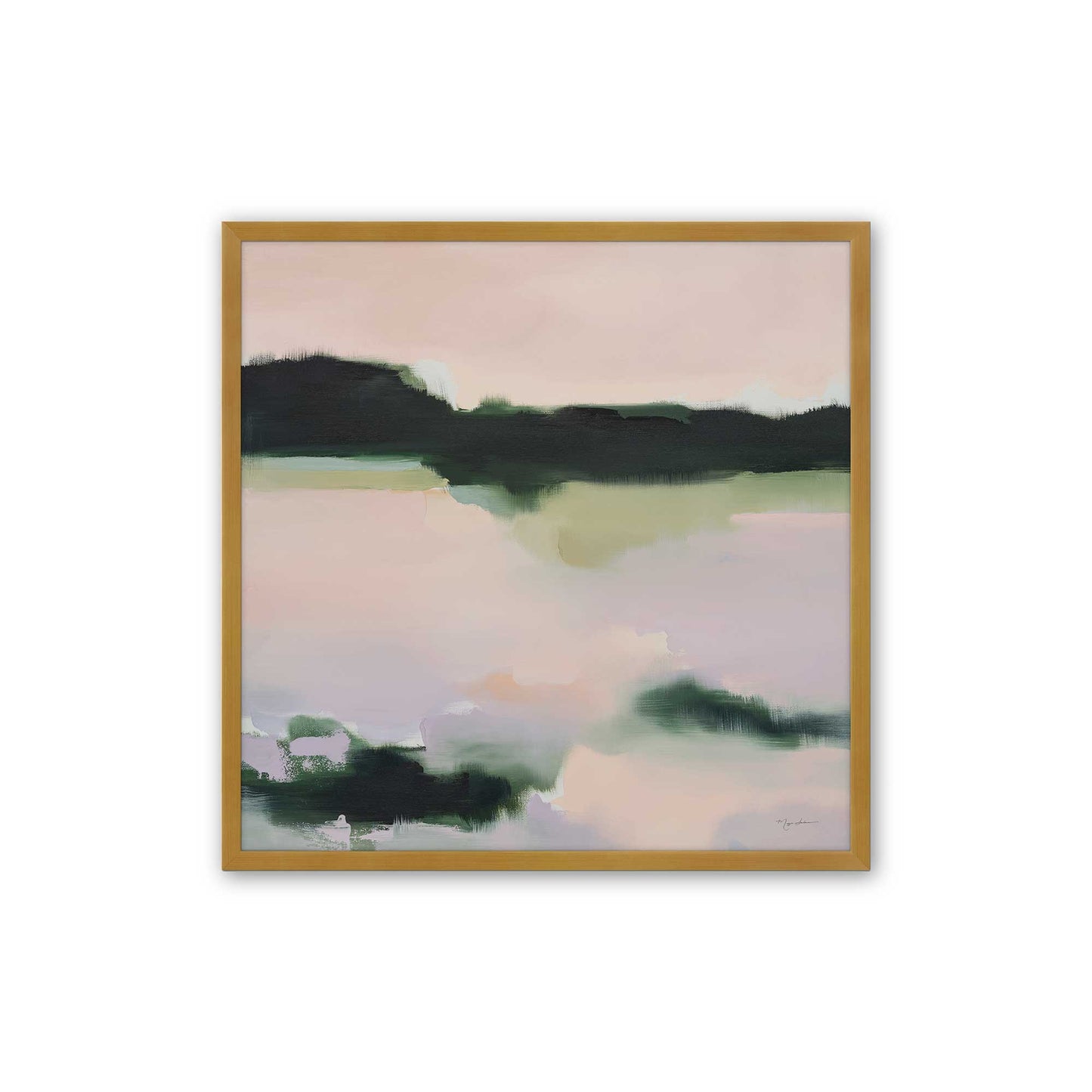 [Color:Polished Gold], Picture of art in a Polished Gold frame