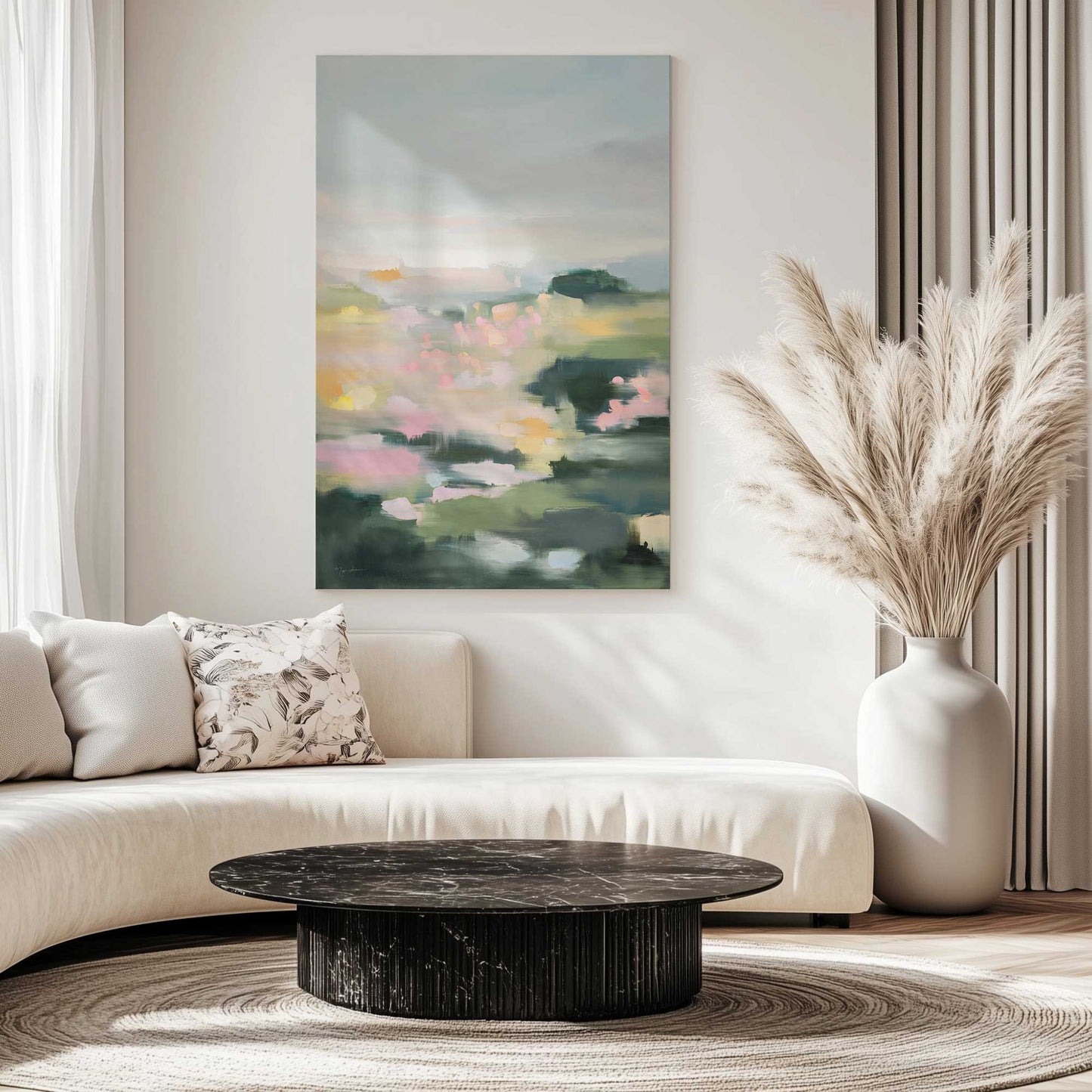 Picture of art in a room