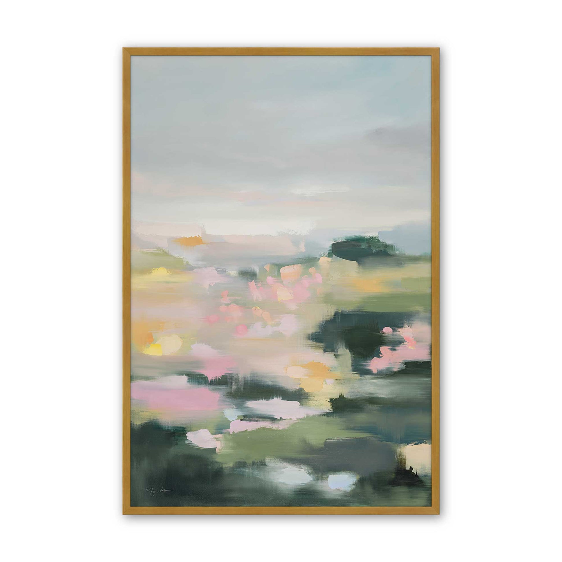 [Color:Polished Gold], Picture of art in a Polished Gold frame