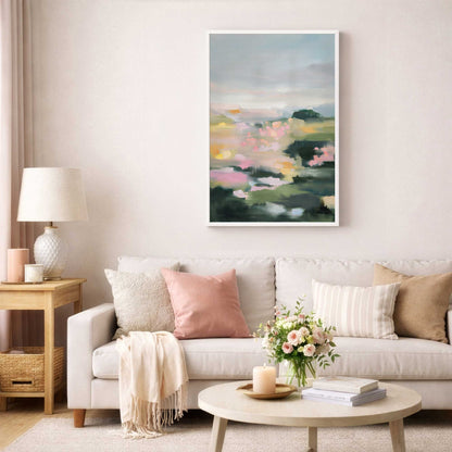 Picture of art in a room
