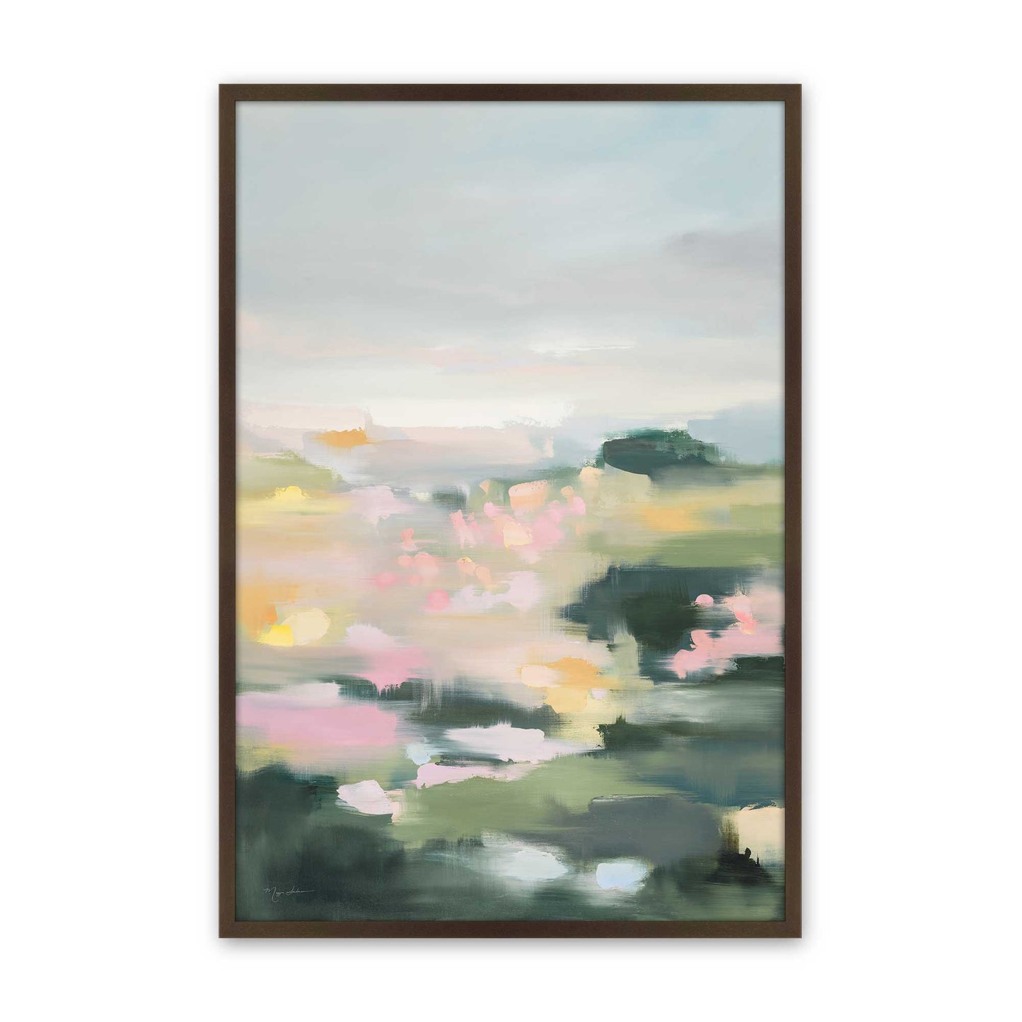[Color:Belvinder Brown], Picture of art in a Belvinder Brown frame