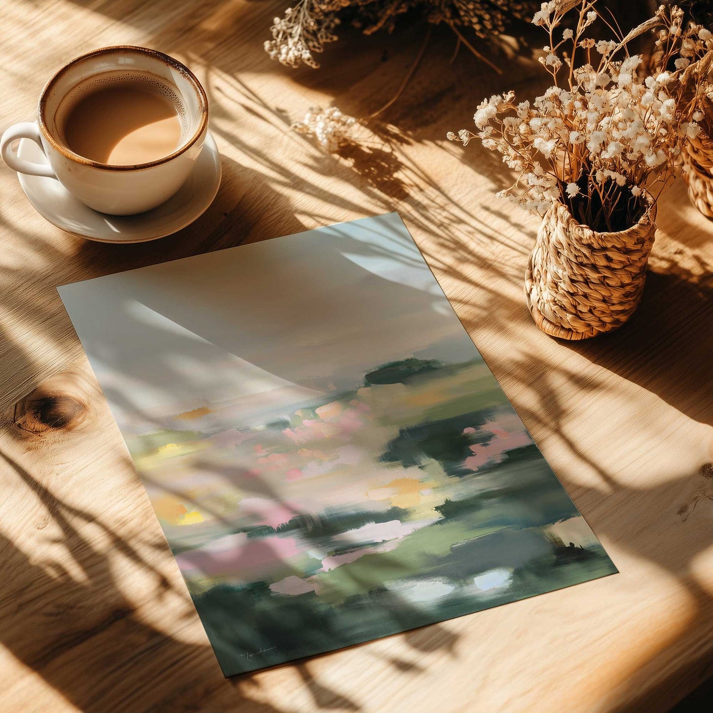 [Color:Rolled Print], Picture of close up of art