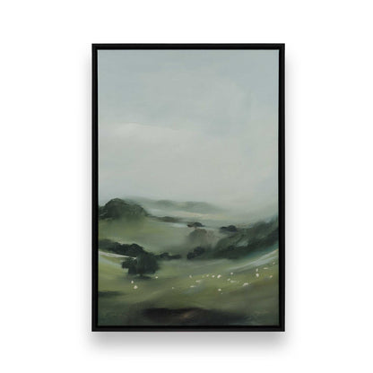 [Color:Satin Black], Picture of art in a Satin Black frame