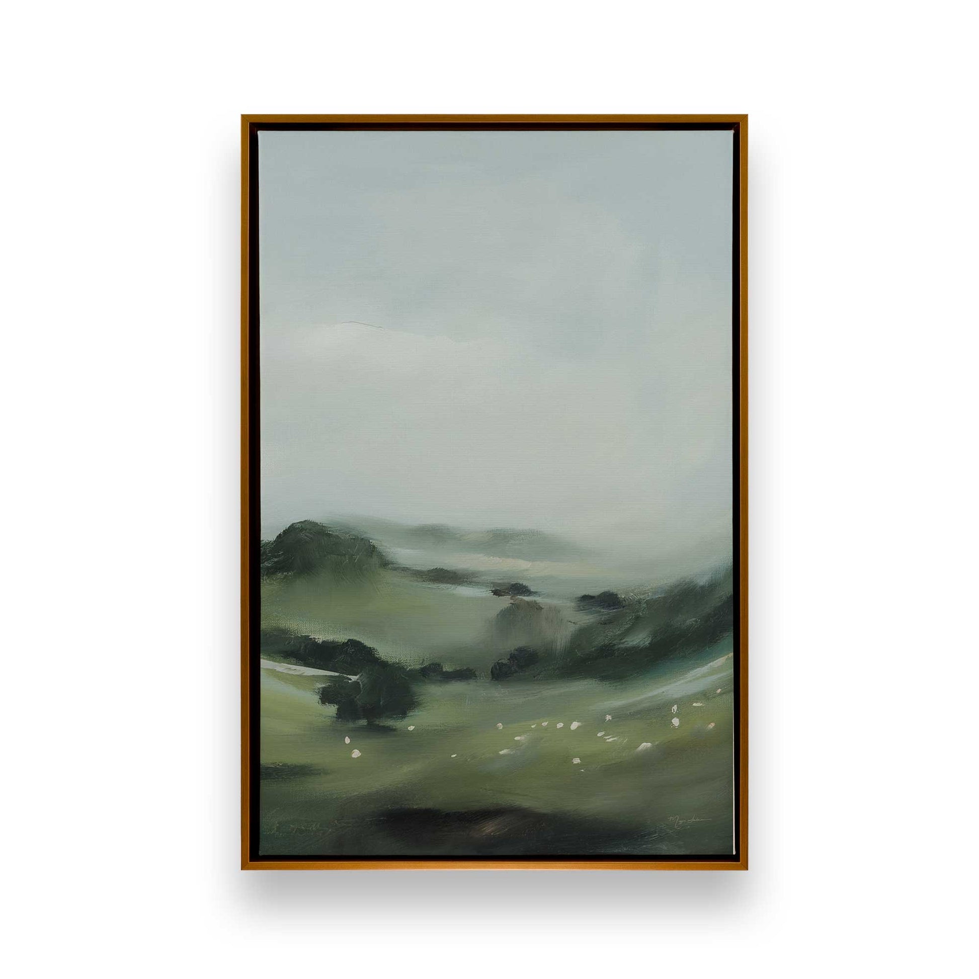[Color:Polished Gold], Picture of art in a Polished Gold frame