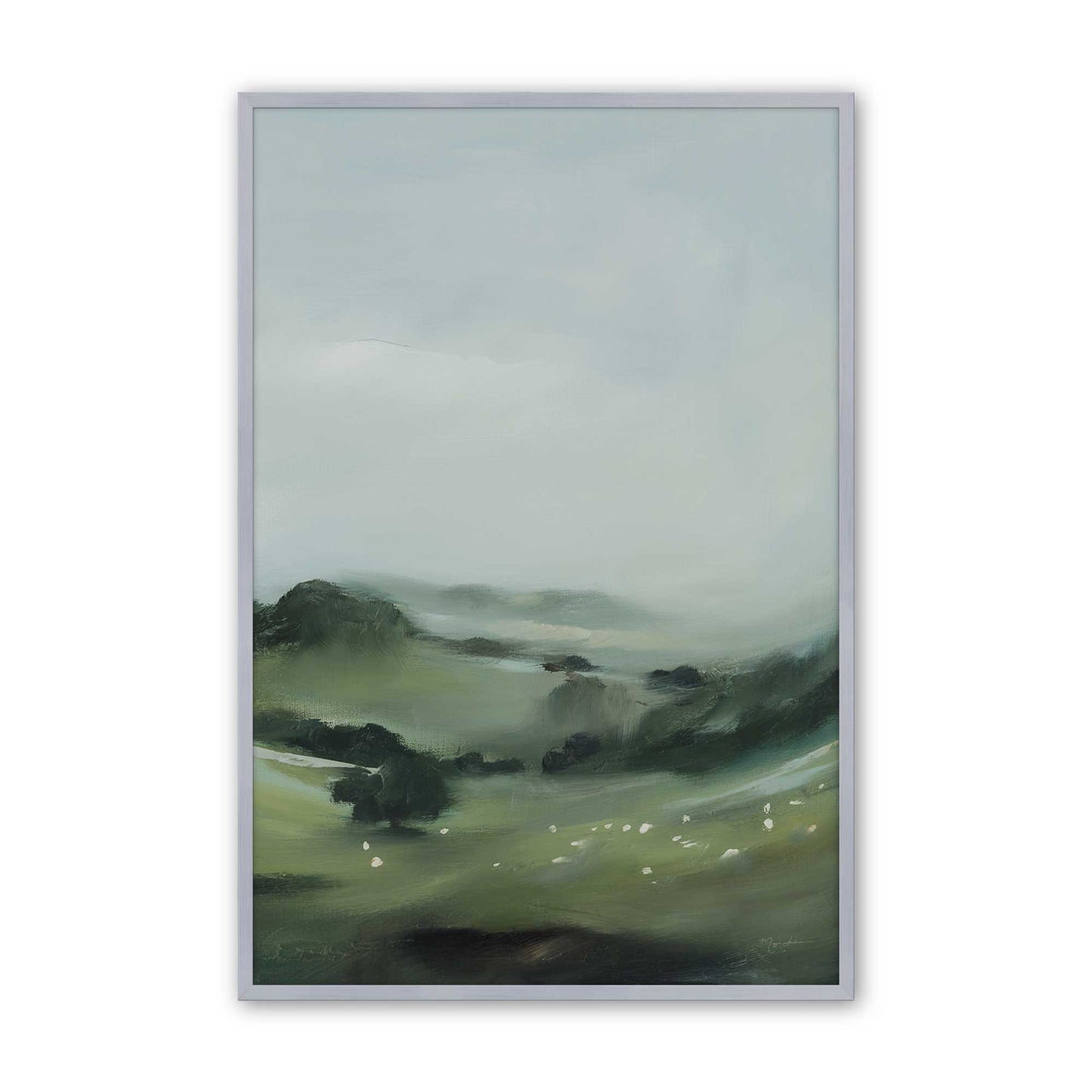 [Color:Polished Chrome], Picture of art in a Polished Chrome frame