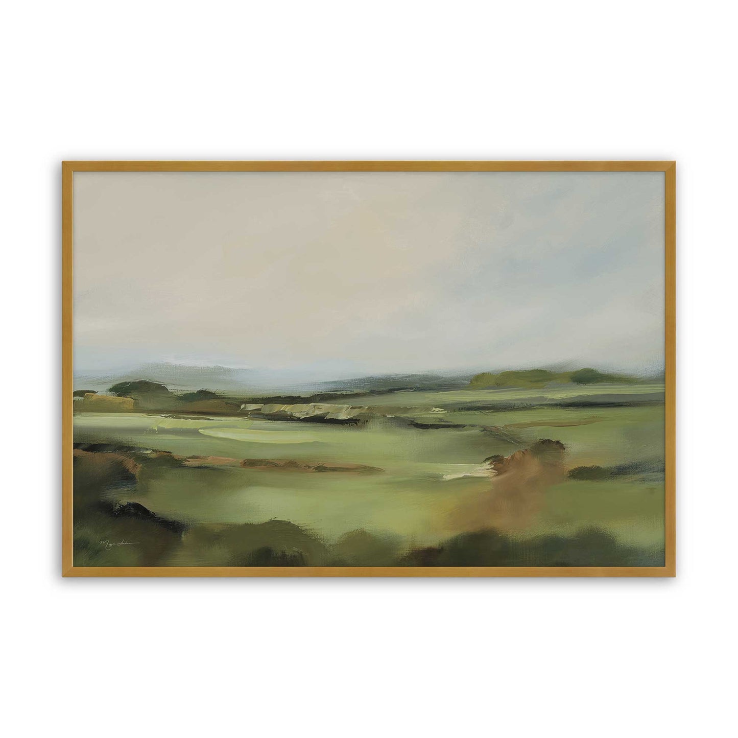 [Color:Polished Gold], Picture of art in a Polished Gold frame