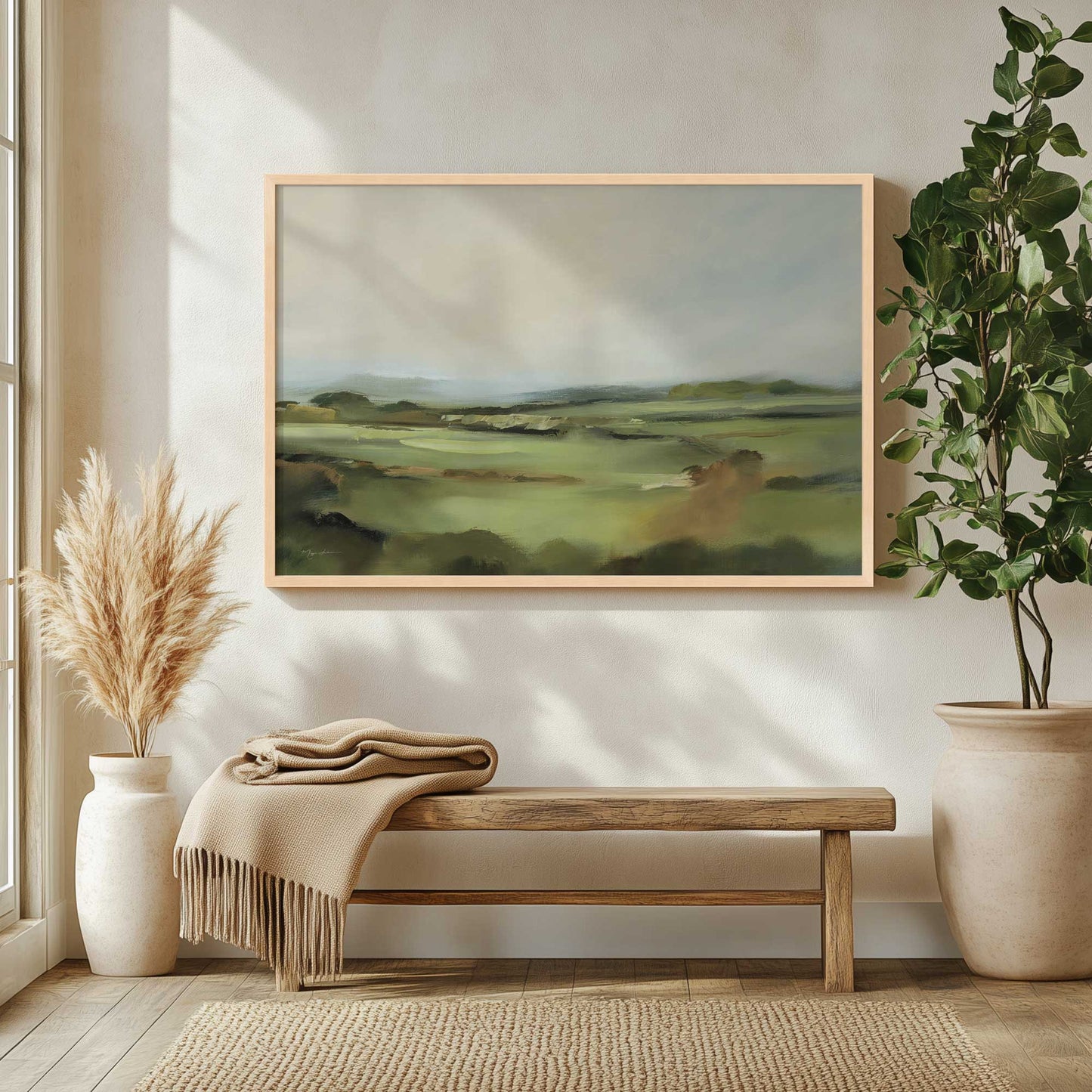 Picture of art in a room
