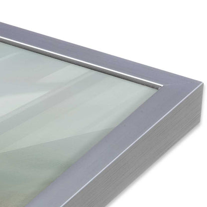 [Color:Polished Chrome], Picture of art in a Polished Chrome frame at an angle